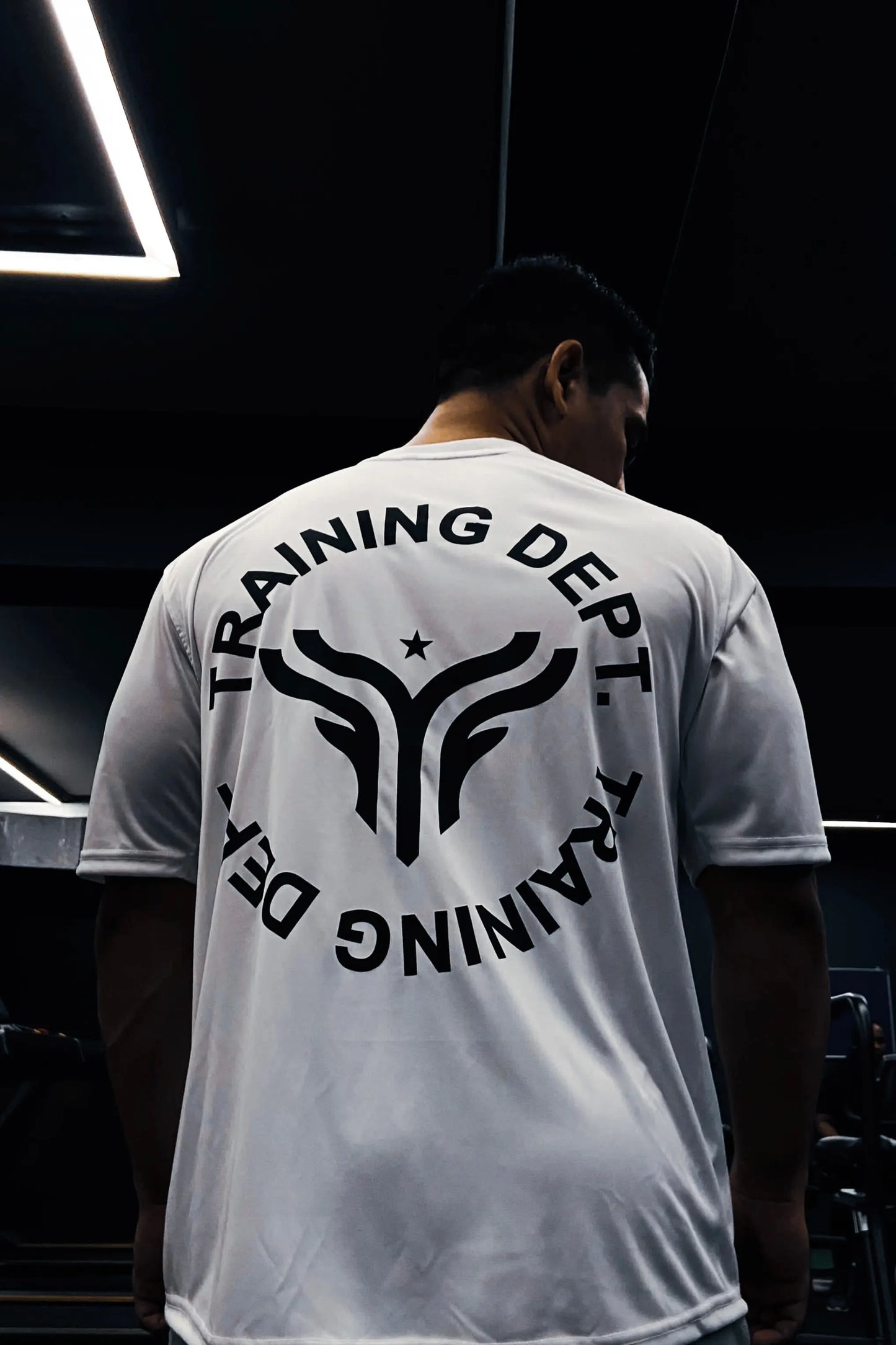 Training DEPT. Oversized Tee - White
