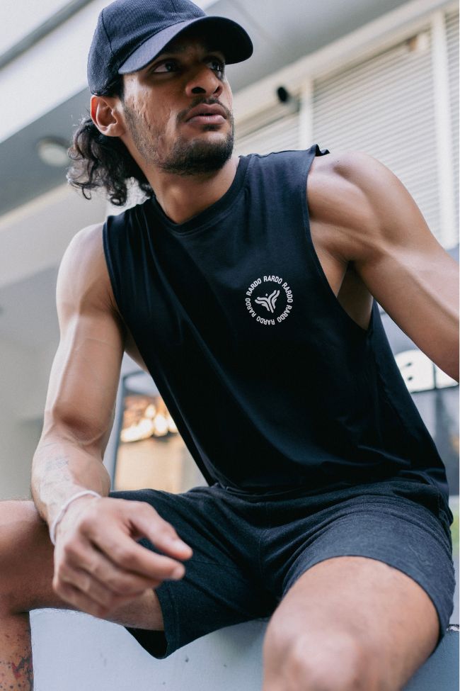 Long Li Tank Top - Black