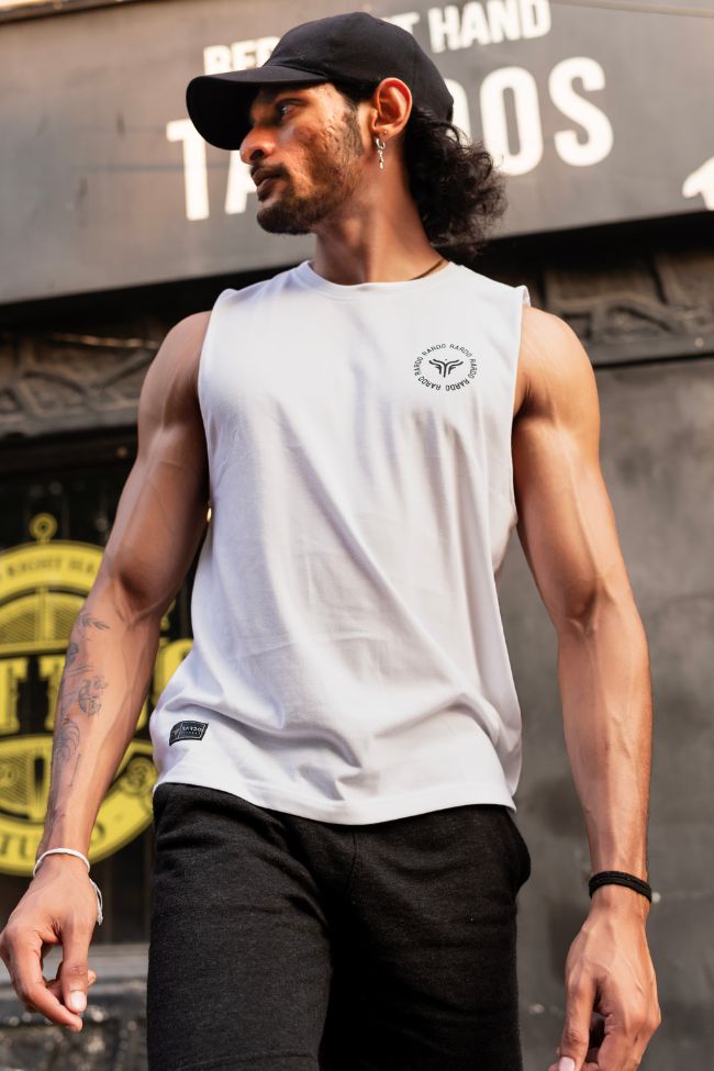 Long Li Tank Top - White