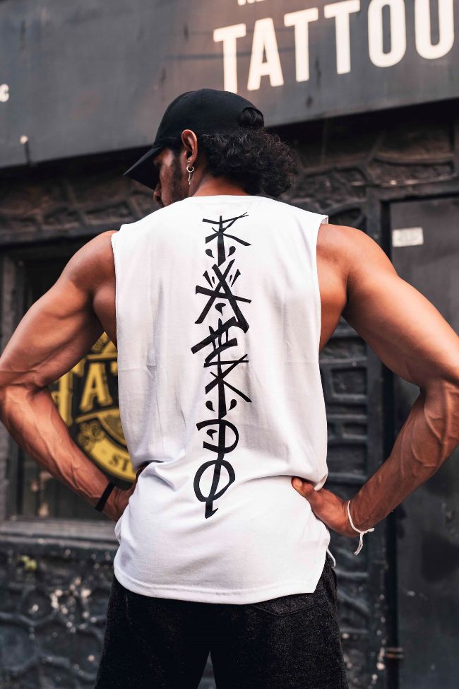 Long Li Tank Top - White