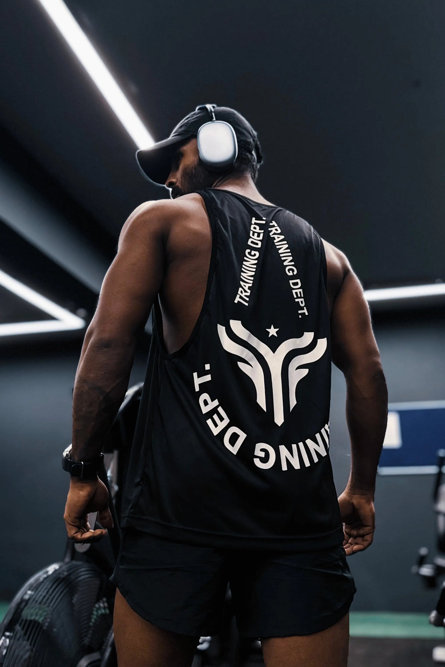 Training DEPT. Tank Top - Black