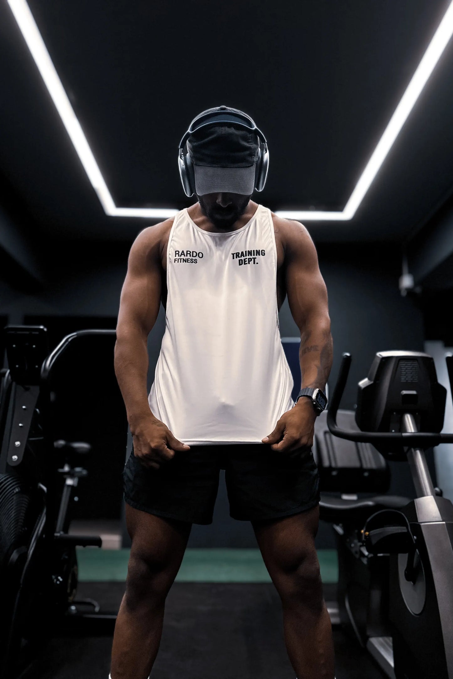 Training DEPT. Tank Top - White