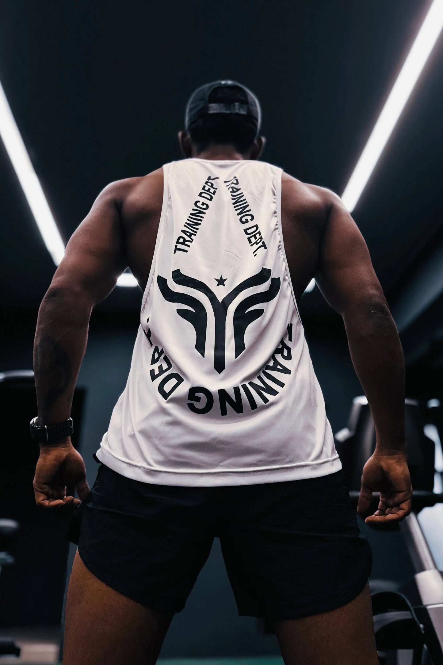 Training DEPT. Tank Top - White
