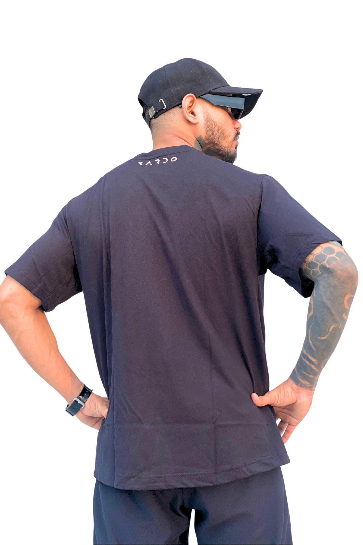 Vegeta Oversized Tee- Black