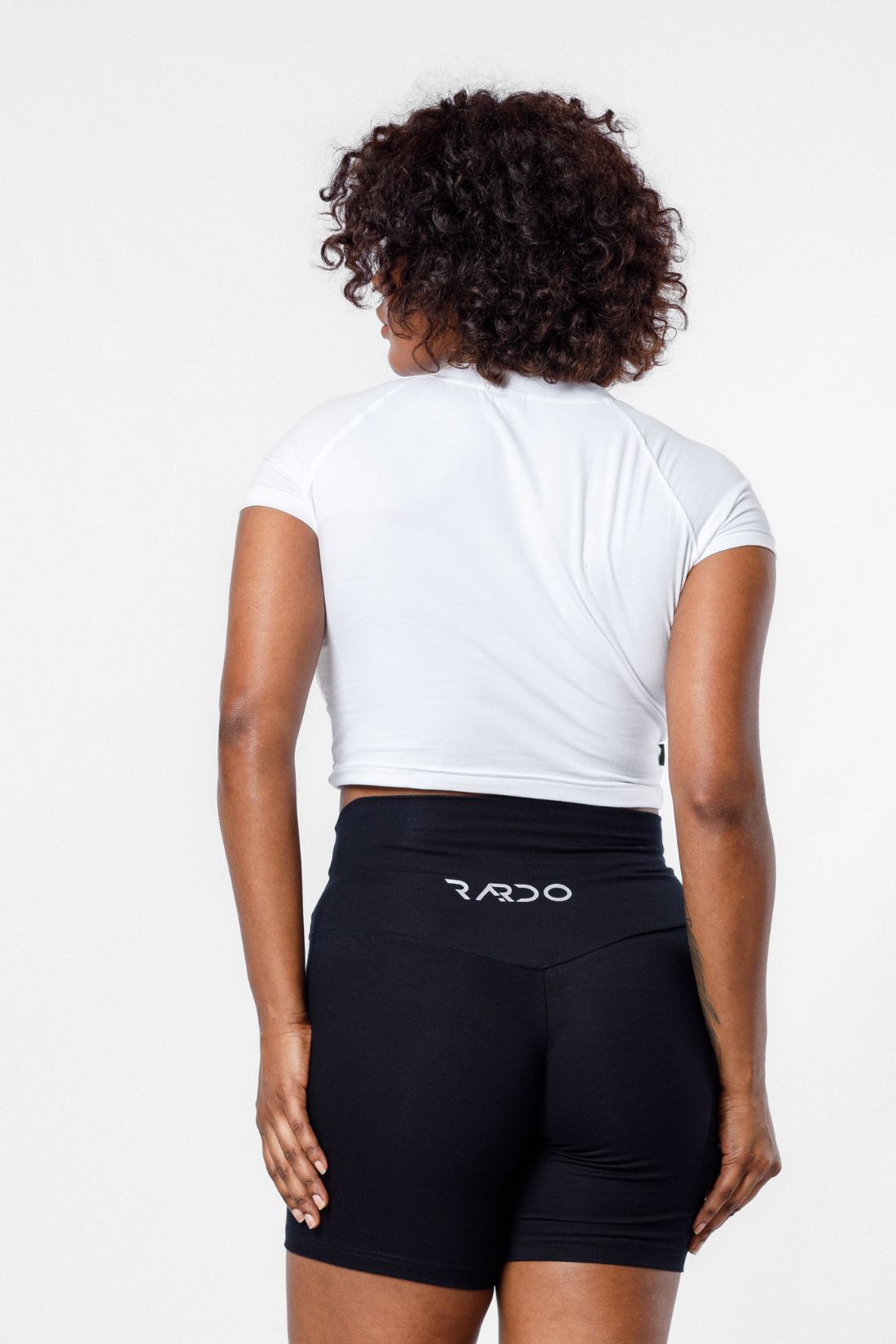 HyperFlex Cropped Tee - White