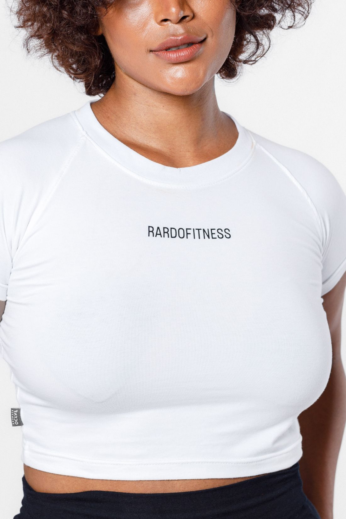 HyperFlex Cropped Tee - White