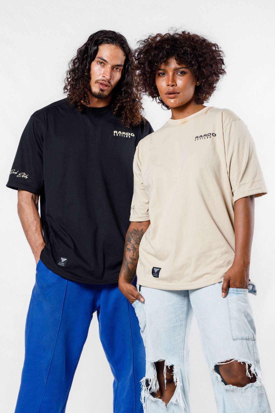 Rardo Estilos - Stay Focused Unisex Oversized T - Black