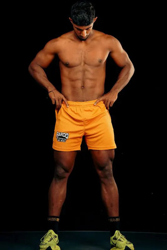 Titan Training Short - Dark Yellow