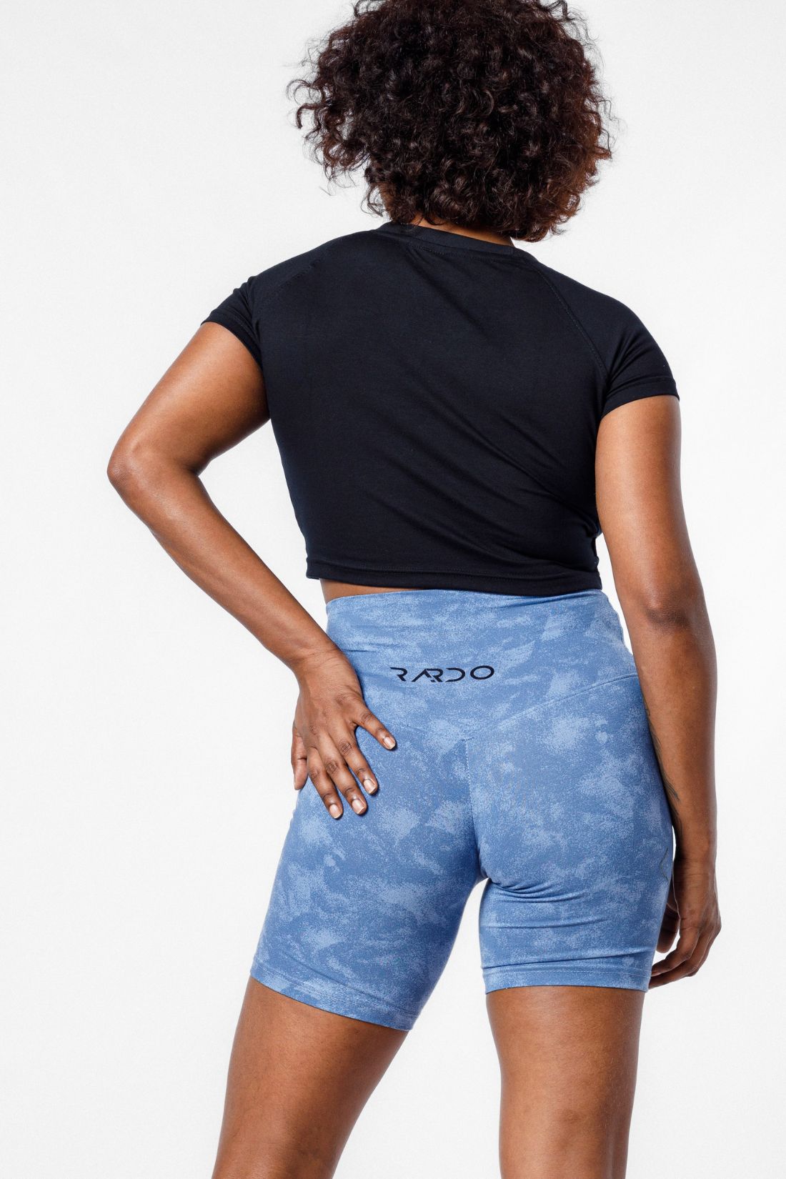 HyperFlex Cropped Tee - Black