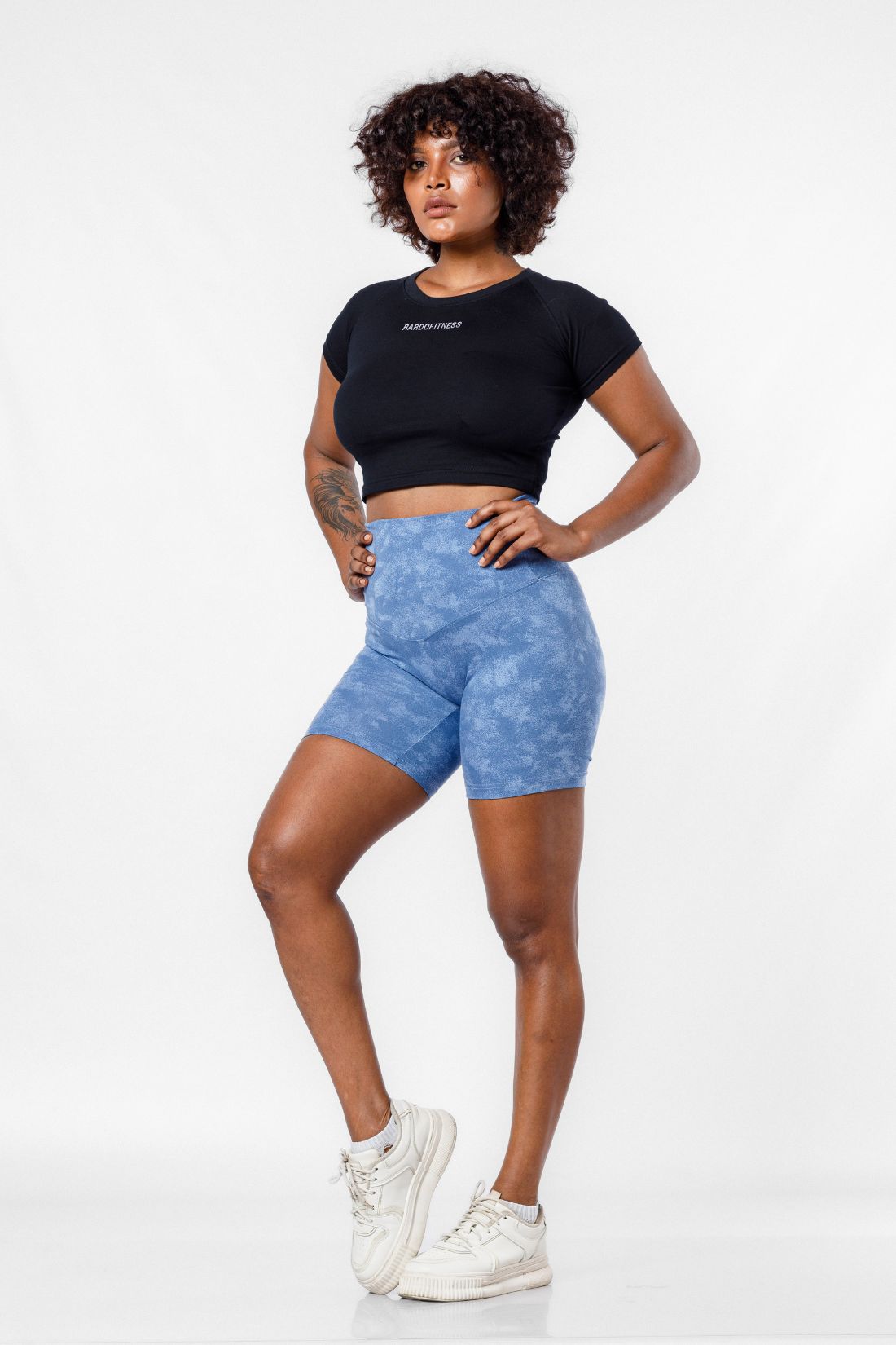 HyperFlex Cropped Tee - Black