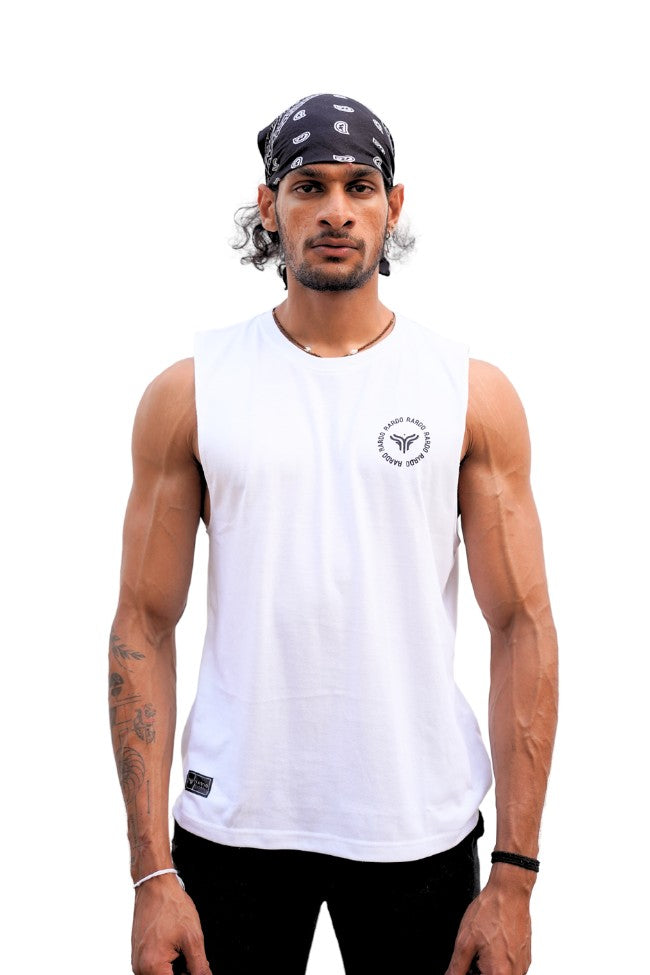 Long Li Tank Top - White