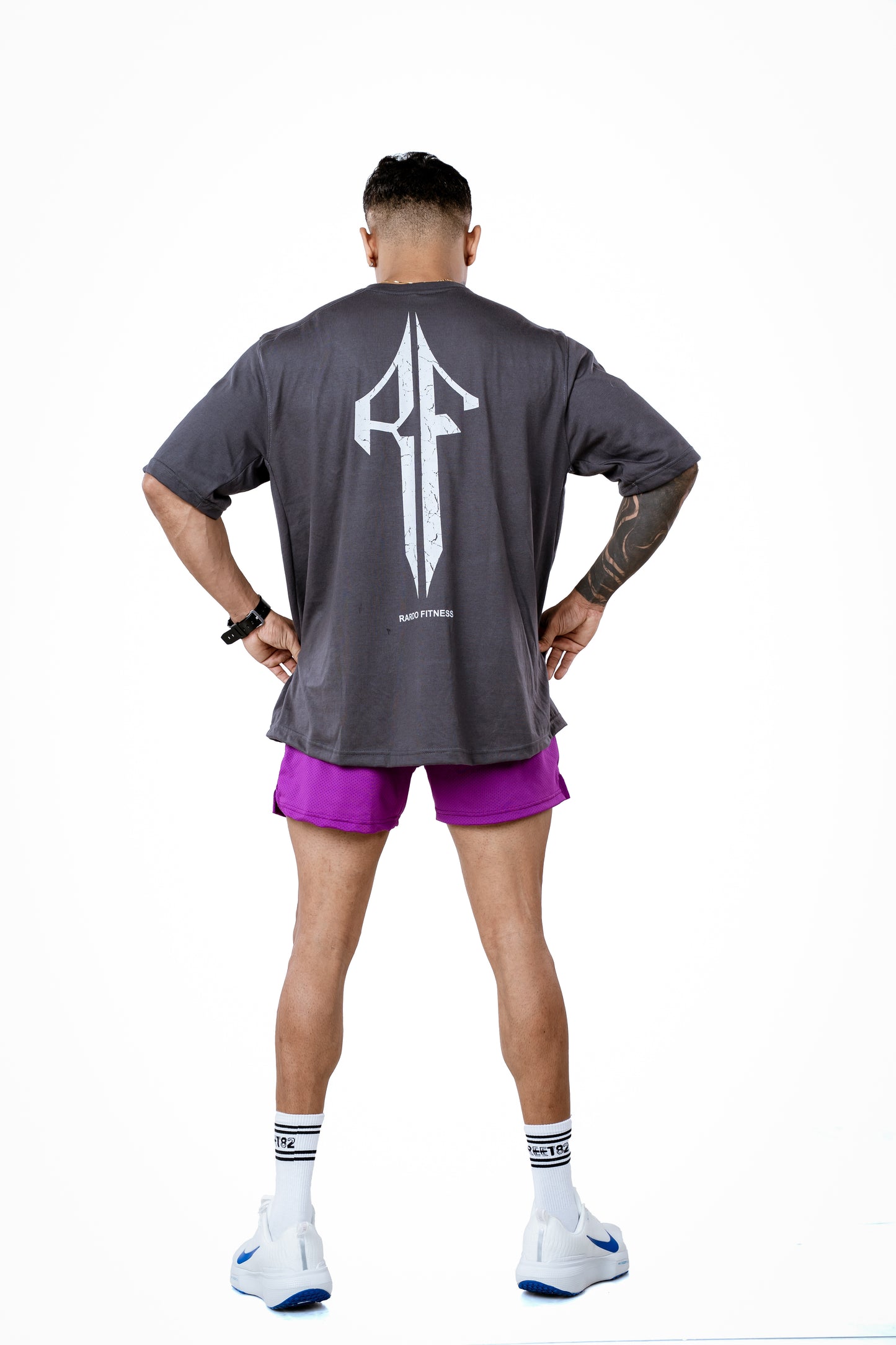 RARDO RAGE Oversized Tee - Grey