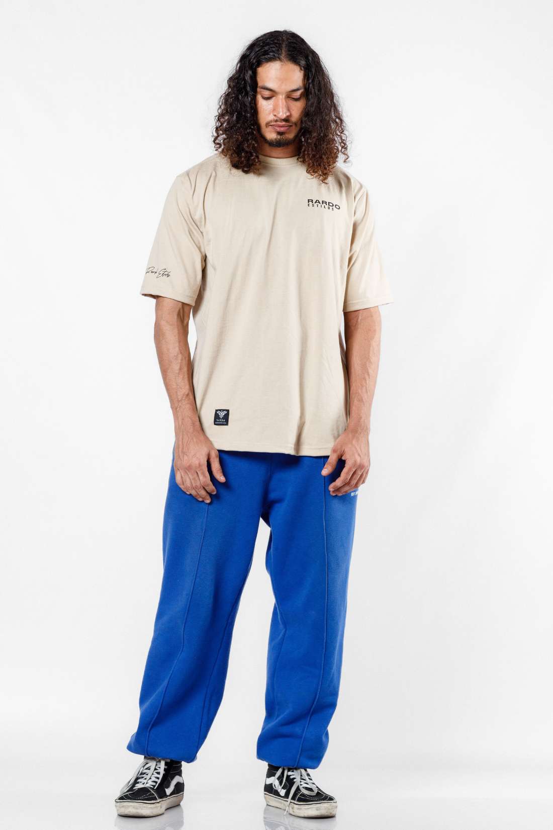 Rardo Estilos - Stay Focused Unisex Oversized T - Beige
