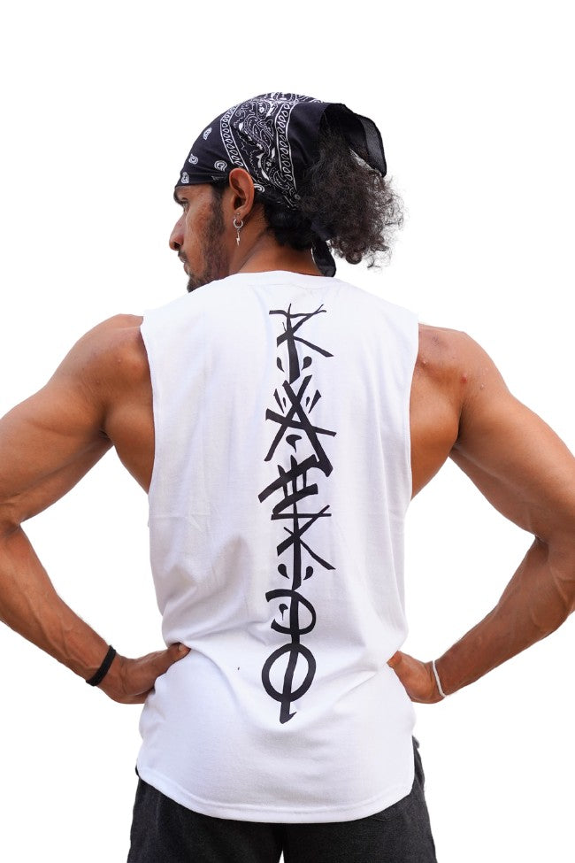 Long Li Tank Top - White