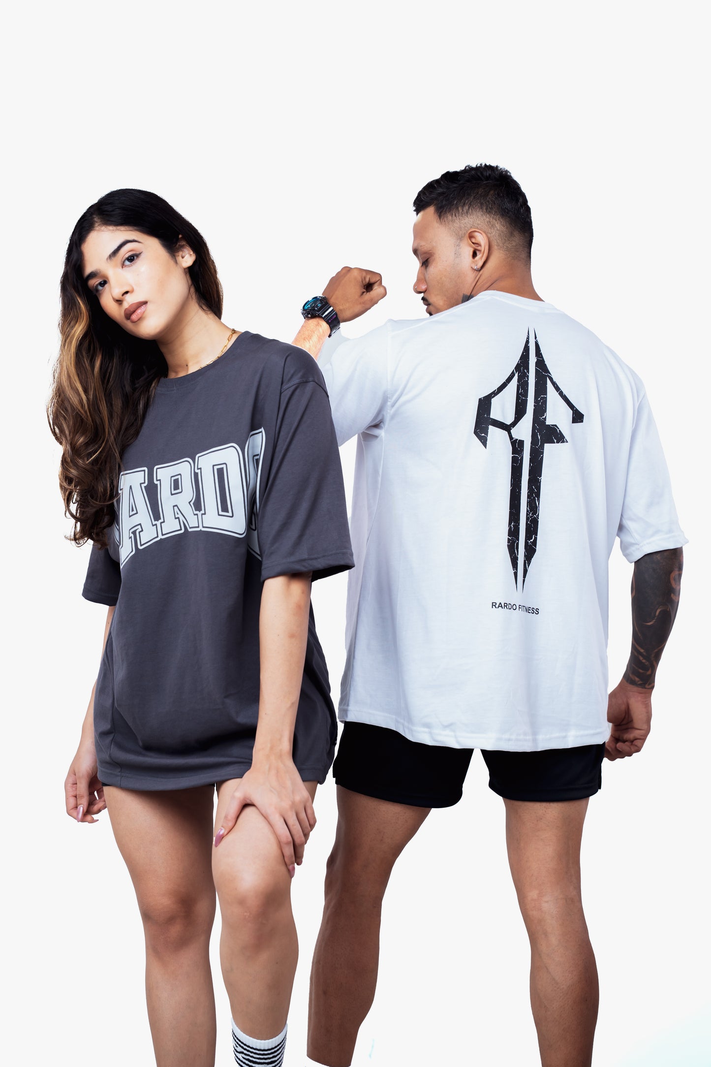 RARDO RAGE Oversized Tee - White