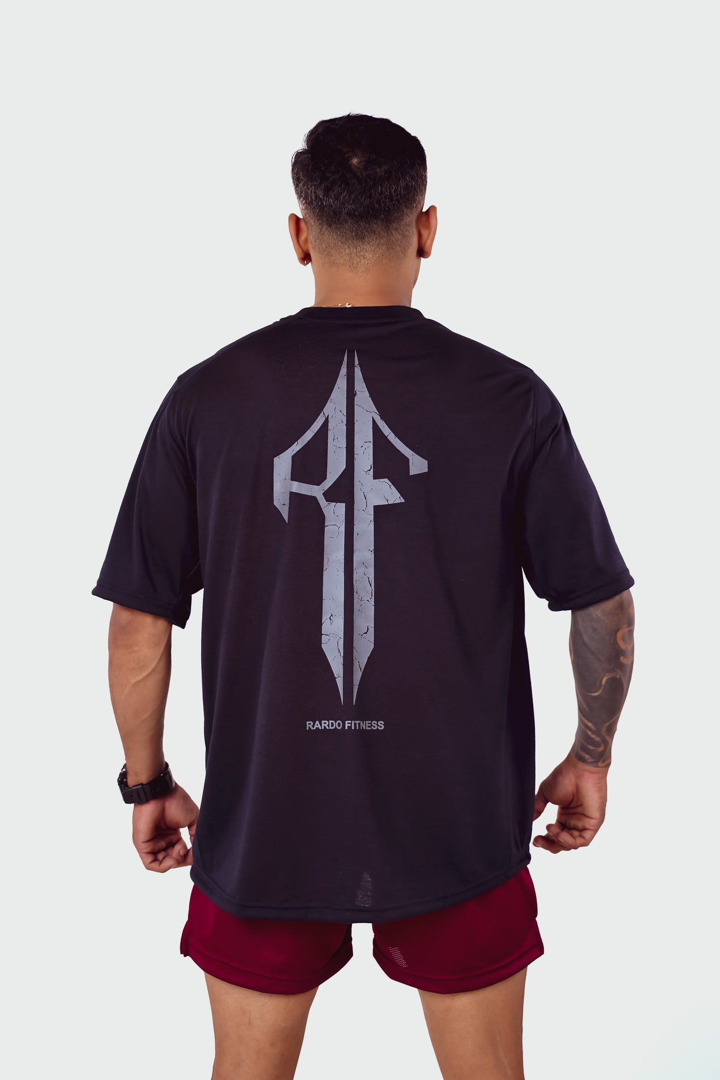 RARDO RAGE Oversized Tee - Black