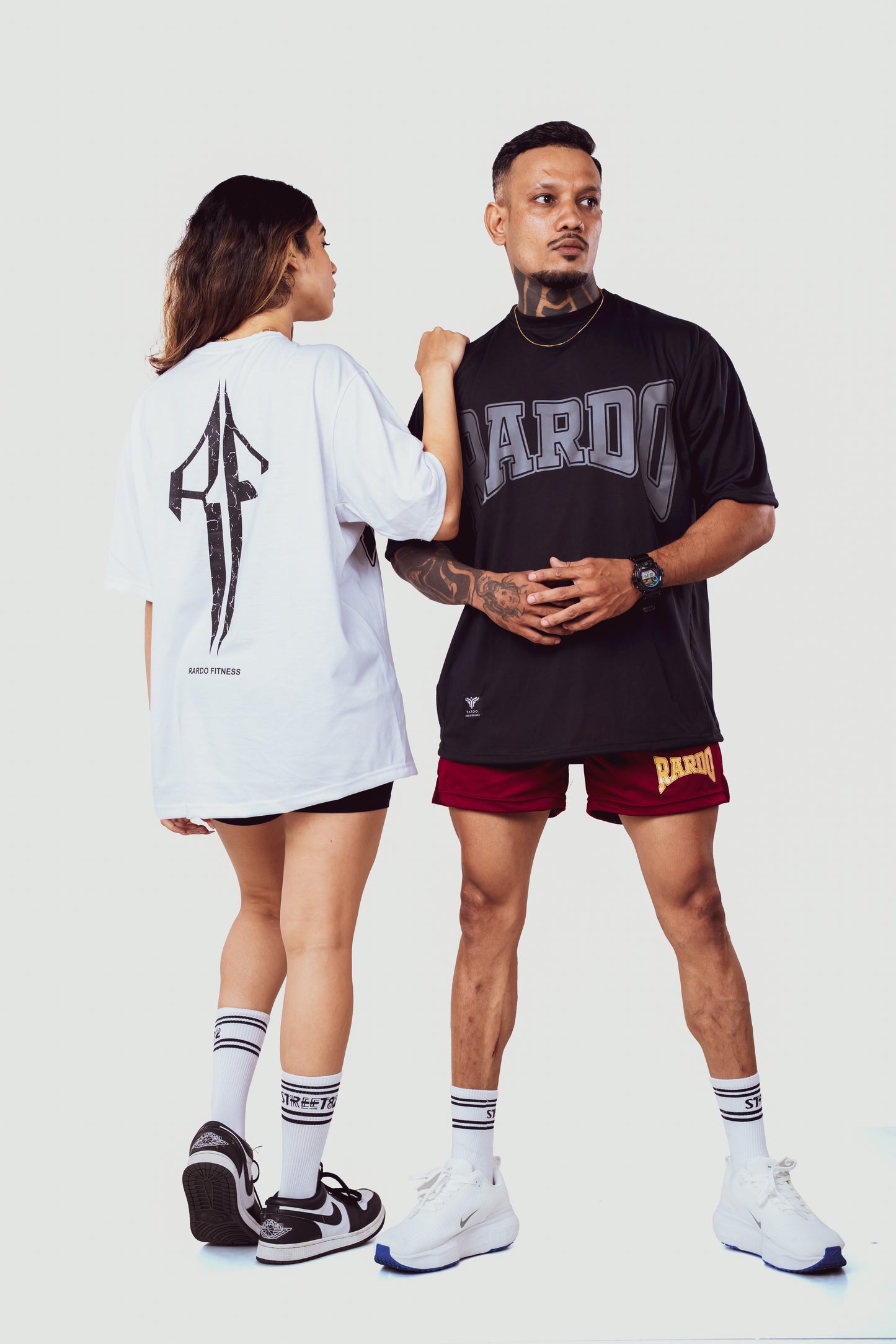 RARDO RAGE Oversized Tee - Black