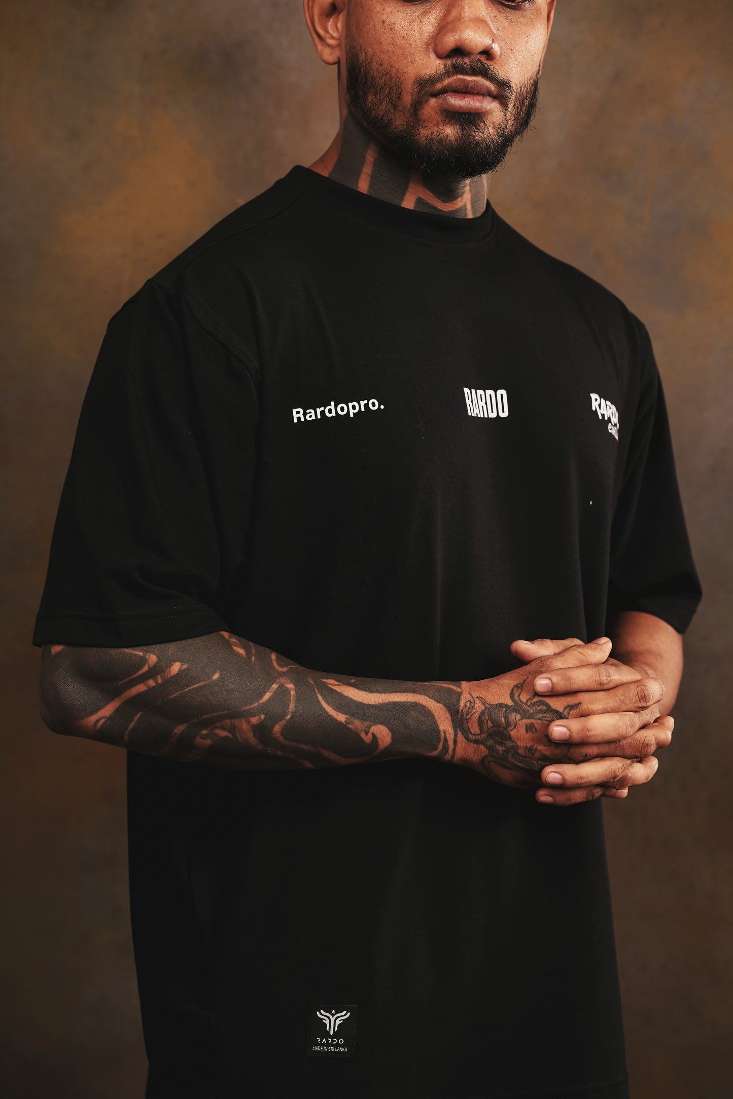 Rardo infinity oversized tee - Black
