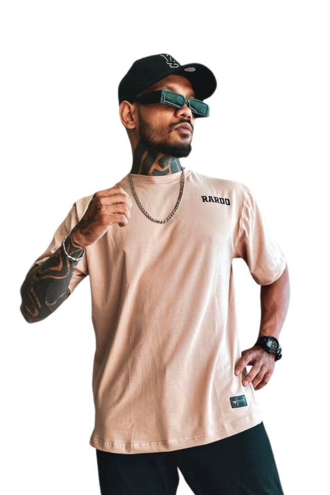Bakihanma Oversized Tee - Beige