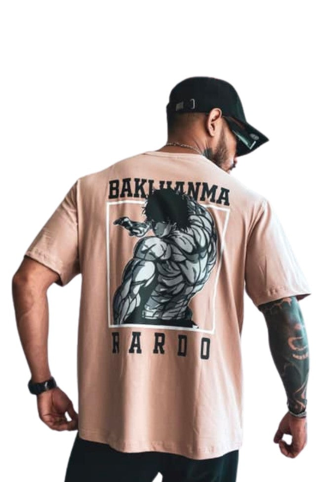 Bakihanma Oversized Tee - Beige