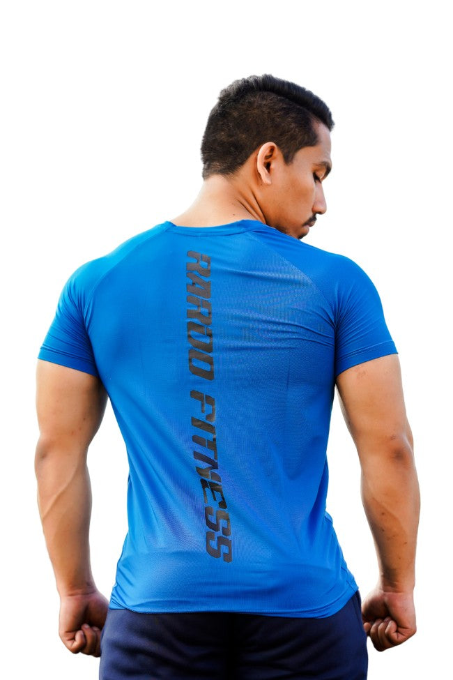 Athleisure Muscle Tee - Blue
