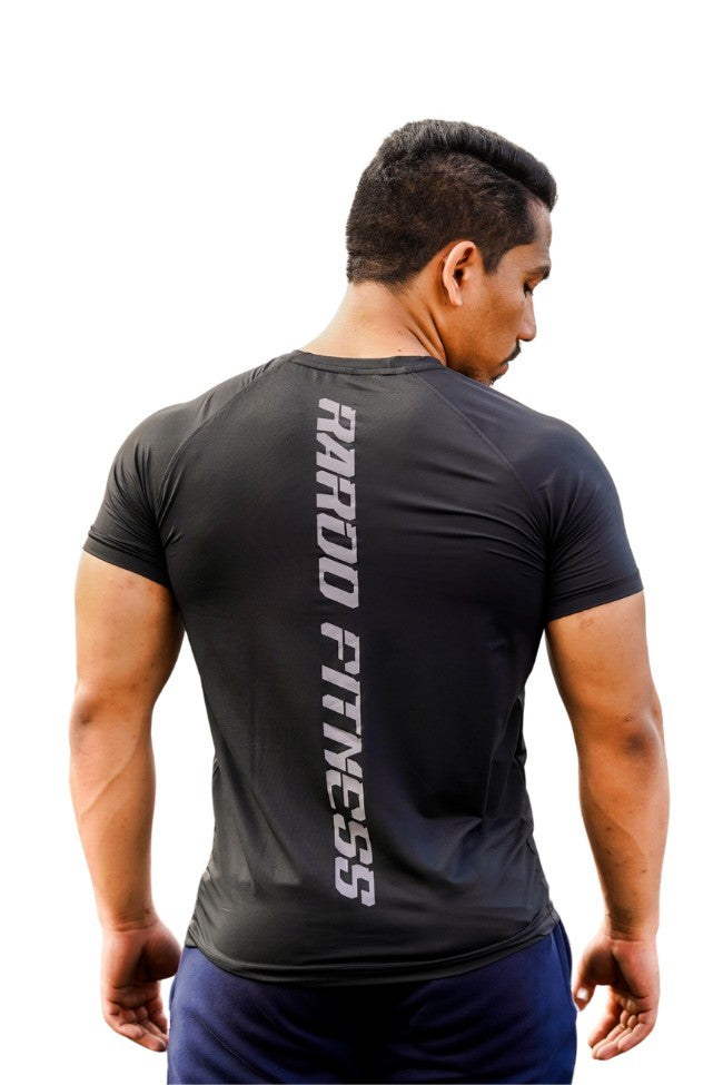 Athleisure Muscle Tee - Black