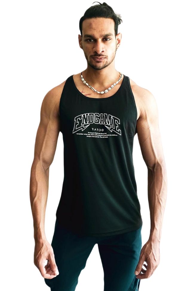 Endgame Tank Top - Black
