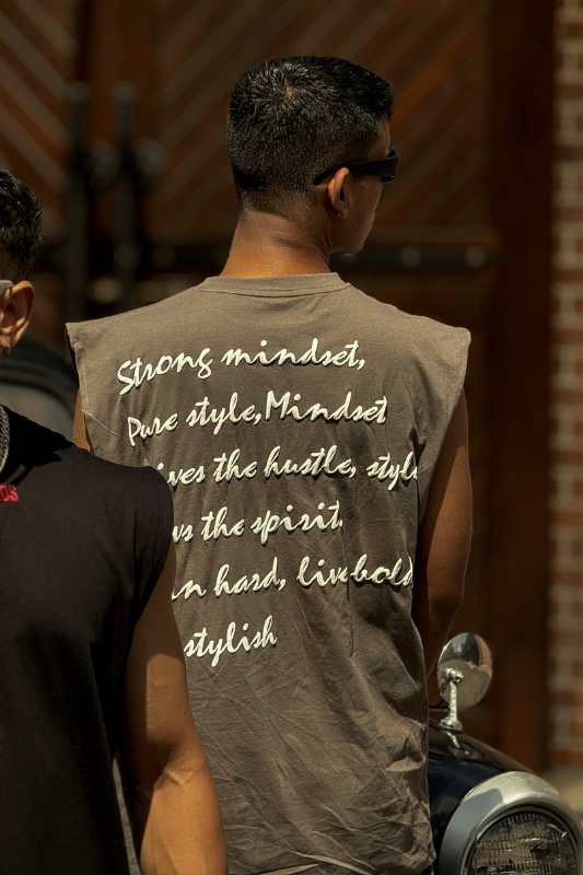 Grey Raw Cut Mindset Cut-Off Tank