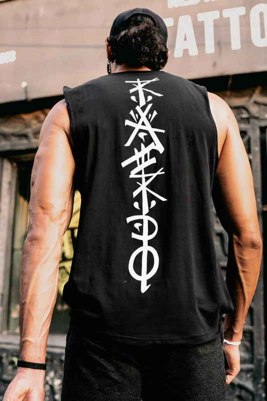 Long Li Tank Top - Black