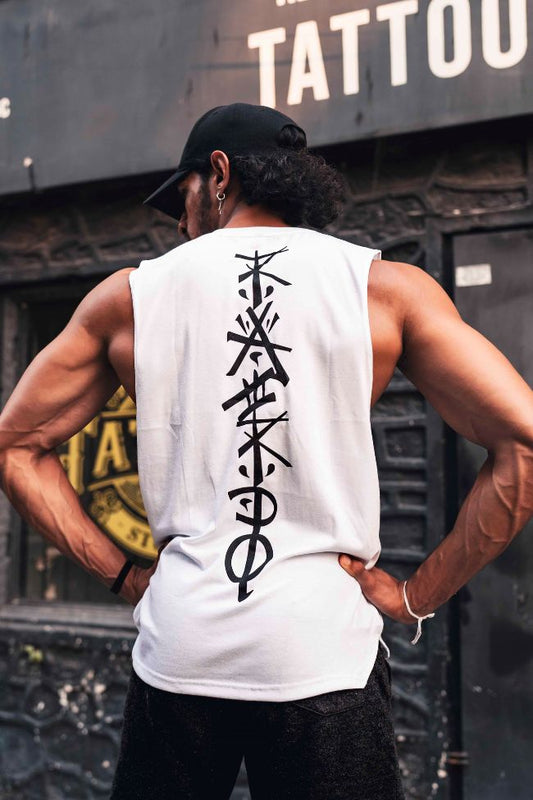 Long Li Tank Top - White