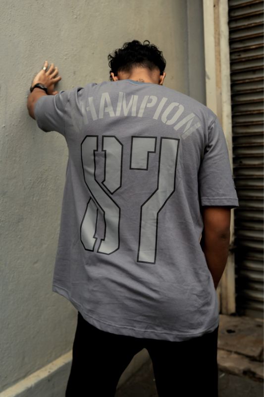 Champion Grey Oversized Tee