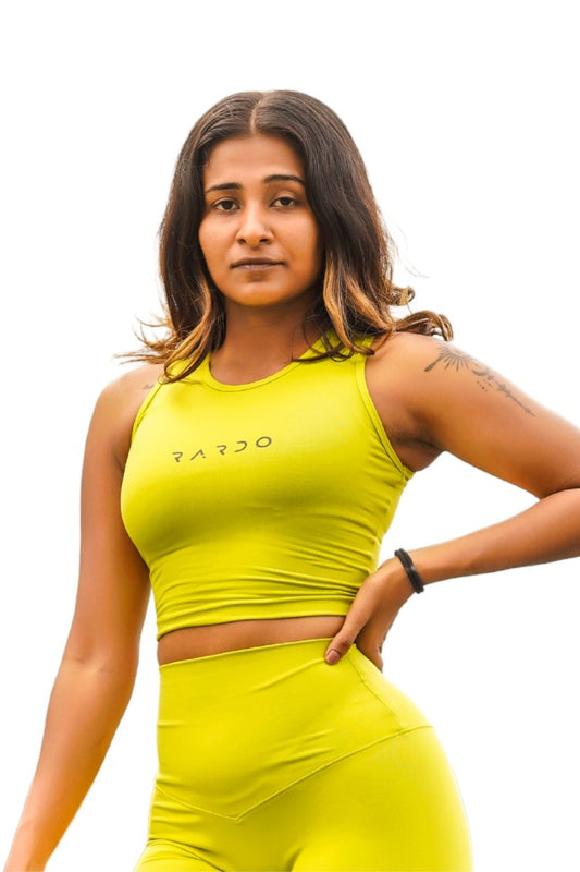 Premium Tank Crop - Green