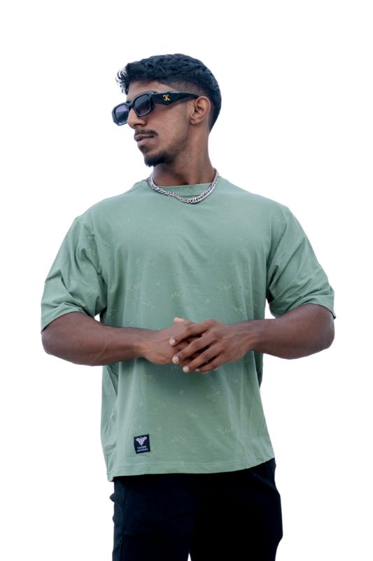 Forest Green Oversized Tee