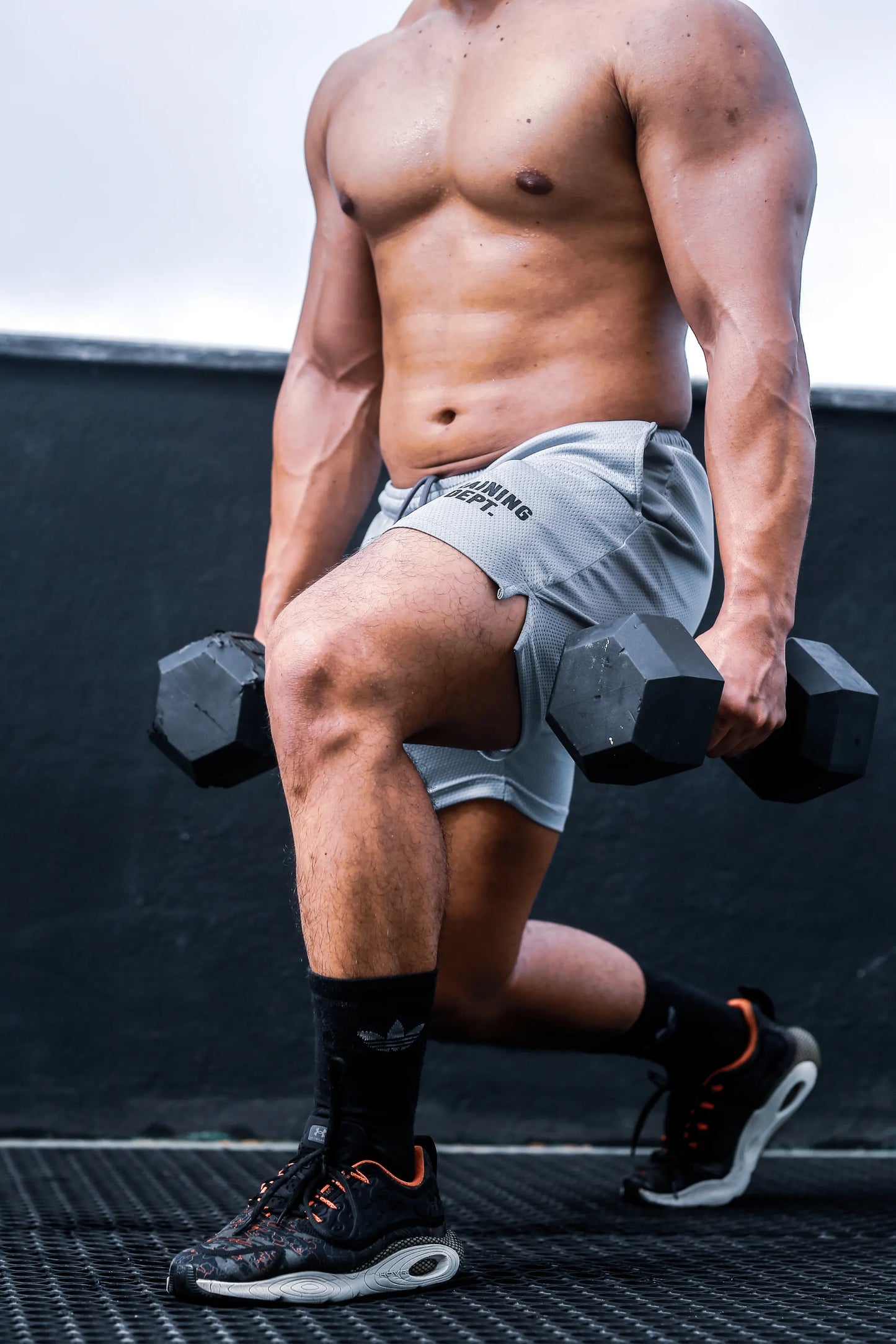 Training DEPT. Flex Short - Grey