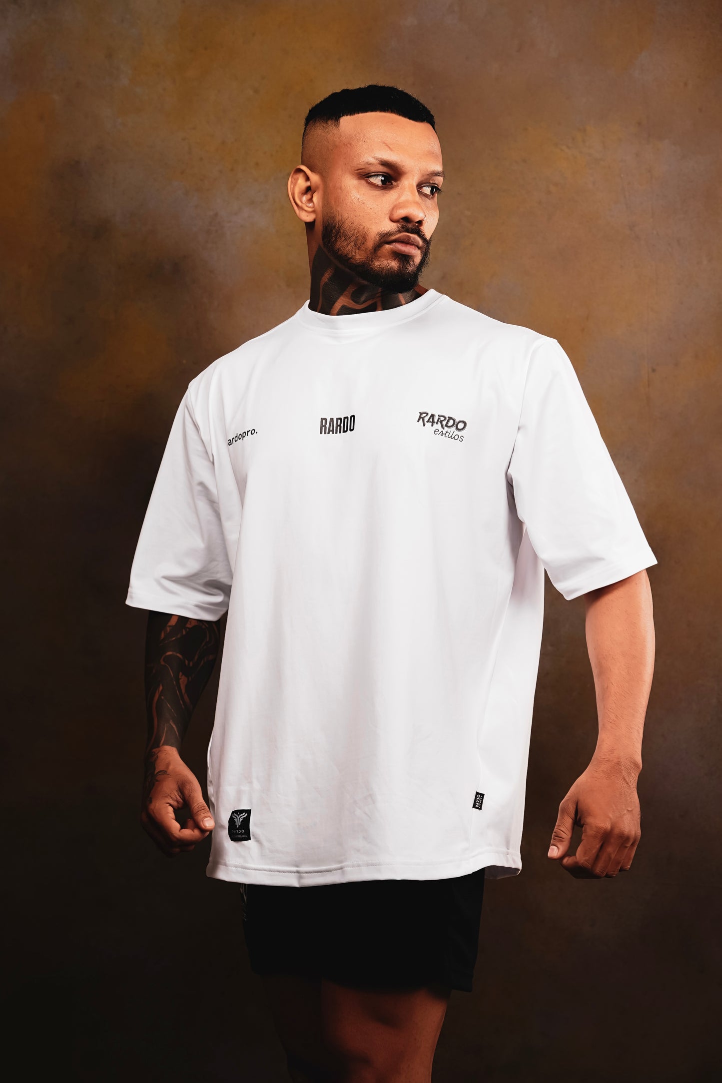 Rardo infinity oversized tee - White