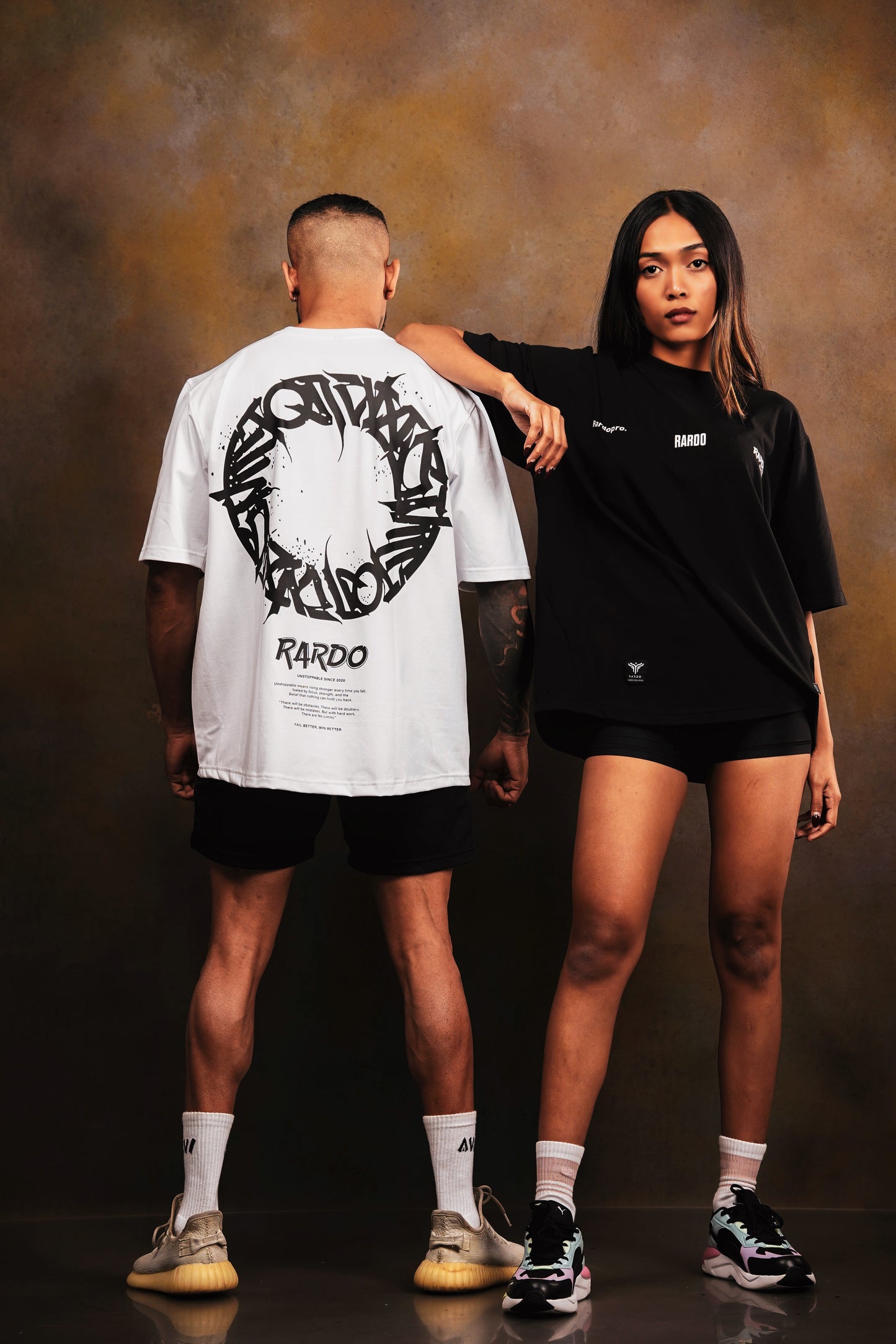 Rardo infinity oversized tee - White