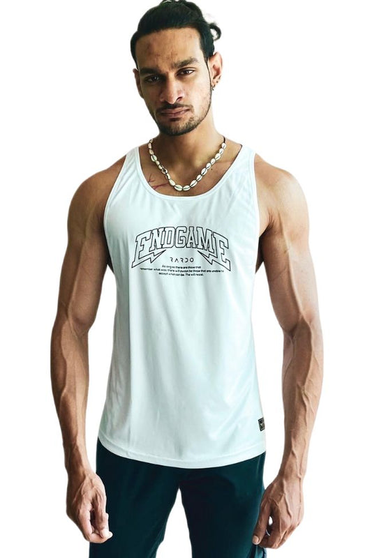 Endgame Tank Top - White